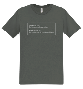 International Dictionary of Bad Words (White Ink) - Premium - Unisex Classic T-Shirt