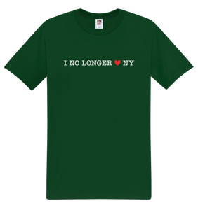 I No Longer Love New York - Standard - Unisex Classic T-Shirt