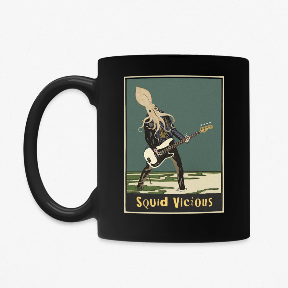 Never Mind the Mollusks - Black Mug