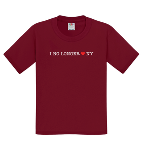 I No Longer Love New York - Standard - Kids' T-Shirt