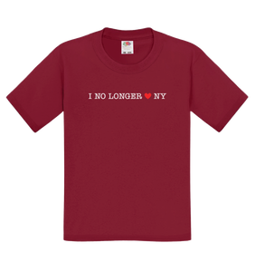 I No Longer Love New York - Standard - Kids' T-Shirt