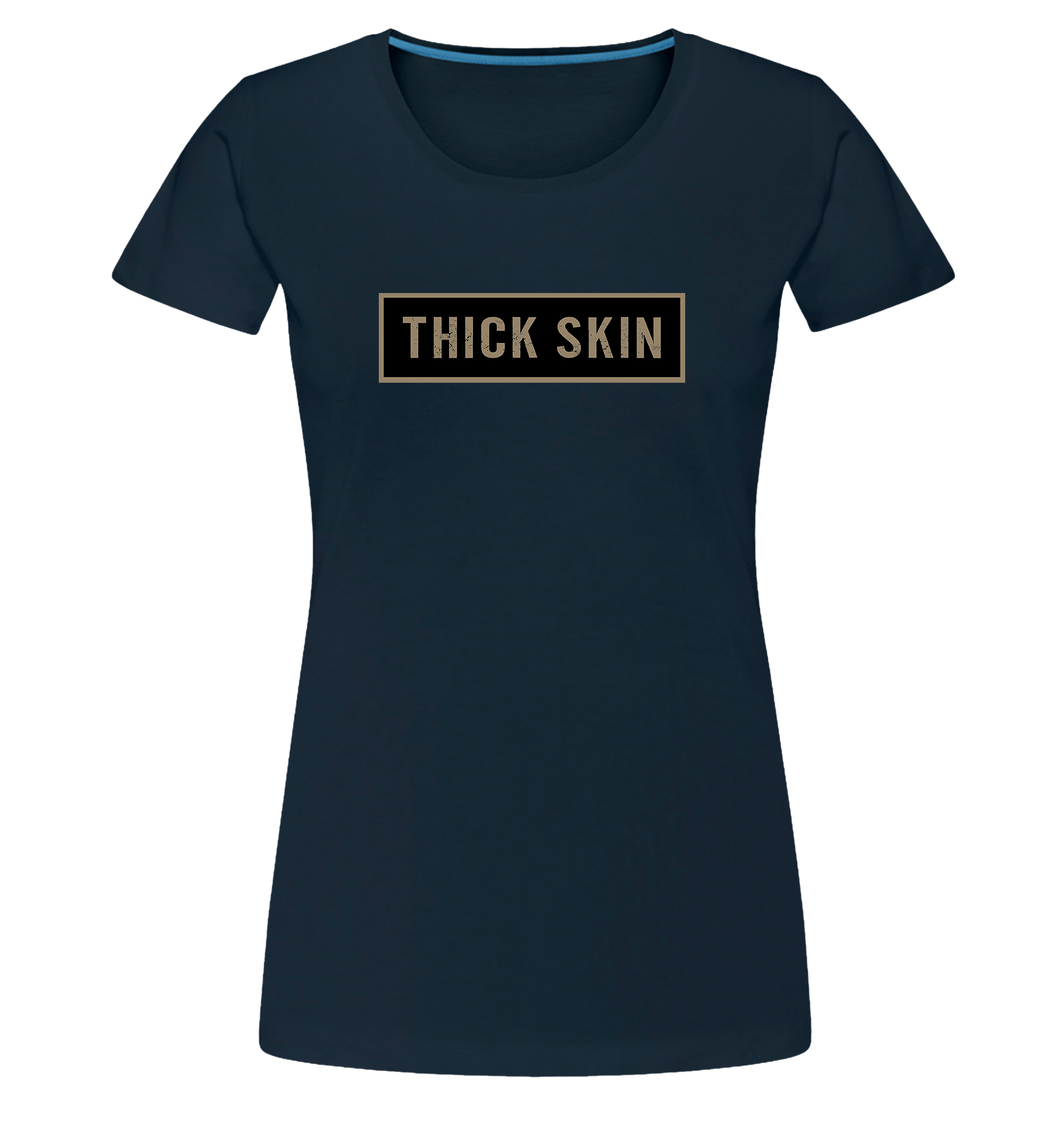 Thick Skin (banner) - Premium - Women's Classic T-Shirt