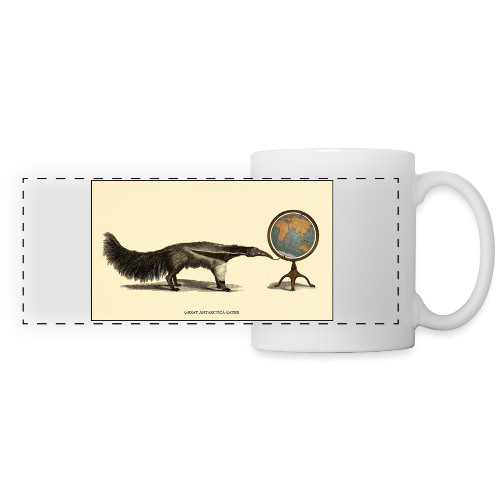 Great Antarctica Eater - White Panoramic Mug - white