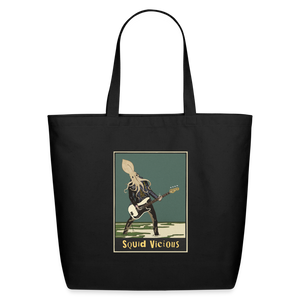 Never Mind the Mollusks - Eco-Friendly Cotton Tote - black