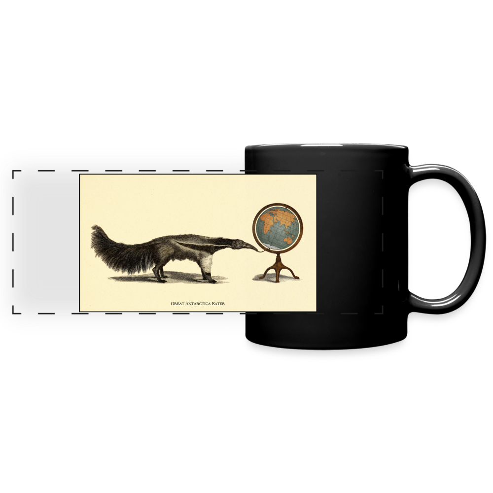 Great Antarctica Eater - Black Panoramic Mug - black