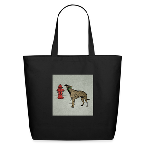 Hamlet's Dilemma - Eco-Friendly Cotton Tote - black